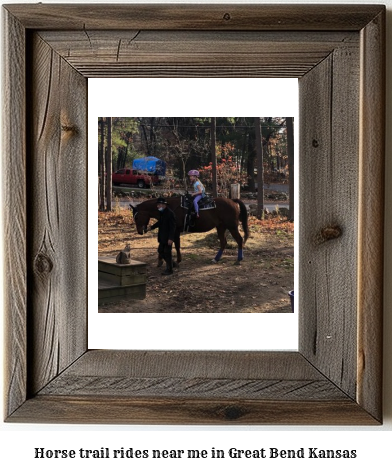 horse trail rides near me in Great Bend, Kansas